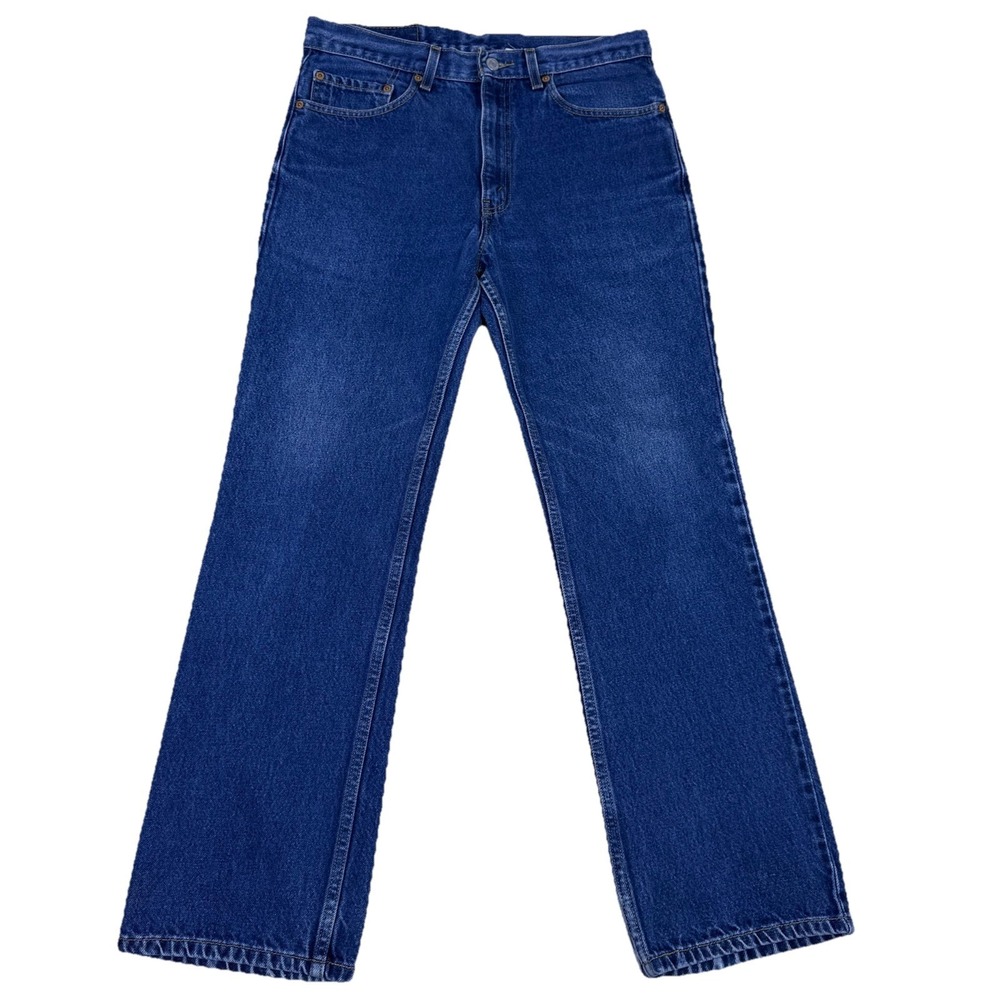 Vintage Levi's 517 Men's Bootcut‎ Jeans 33x31 Blue Denim Made in Guatemala Y2K